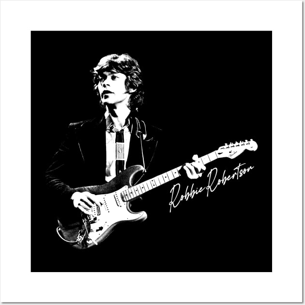 Robbie Robertson / Original Retro Design Wall Art by DankFutura